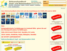 Tablet Screenshot of handbuch-reisemedizin.de